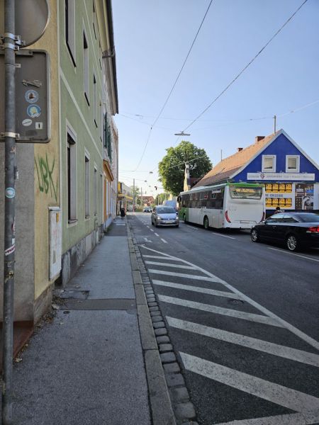 Datei:Radweg Kreuzung Petersgasse Waltendorfer Gürtel.jpg
